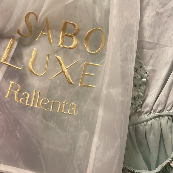 Sabo skirt Luxe Silky Jayna playsuit romper size medium - Picture 6 of 10